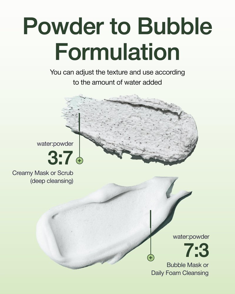 CENTELLIAN 24 Madeca Enzyme Cleansing Powder (2.03fl oz) - Gentle Daily Exfoliating Face Cleanser & Mask for Smooths Skin, Reduces Oil & Remove Impurities, Korean Skin Care. TECA, Mint Powder
