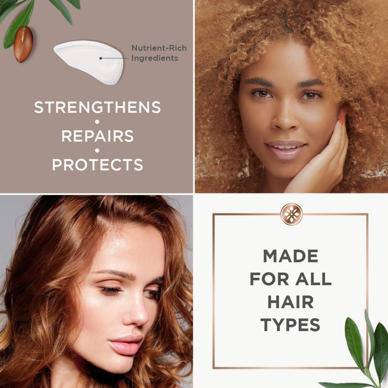 Argan Magic Split Endz Cream - Instantly Binds Frayed and Separated Ends While Preventing Future Breakage | Controls Frizz | Paraben Free, (6 oz)