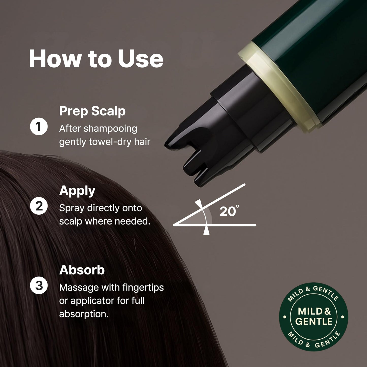MINOXELL Korean Scalp Intensive Hair Growth Serum｜Biotin & Panthenol Leave-In Ampoule for Hair Loss, Thinning Hair, Scalp Hydration & Strengthening (2.02 fl oz)