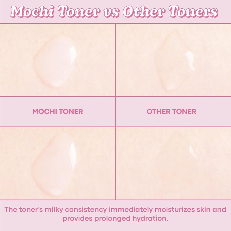 TONYMOLY Wonder Ceramide Mochi Milky Toner - Hydrating Toner for Dry & Sensitive Skin | 16.9 fl oz / 500ml