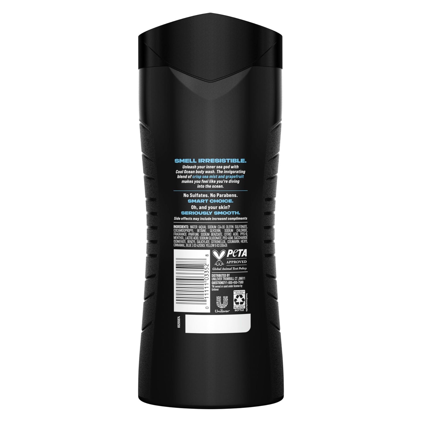 AXE Cool Ocean Men's Body Wash With Essential Oils 12H Refreshing Scent Body Wash For Men, Clean and Fresh Scent 16 oz