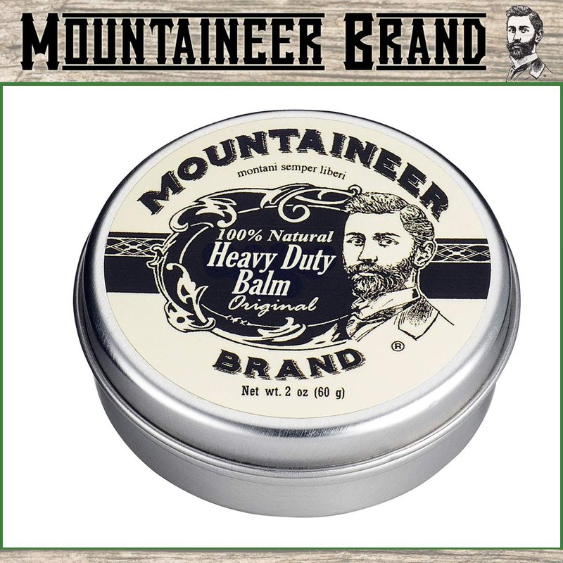 Heavy Duty Beard Balm 2oz (Original Scent) and Beard Oil 2oz (WV Timber) by Mountaineer Brand: The Ultimate Beard Conditioning Combo Pack