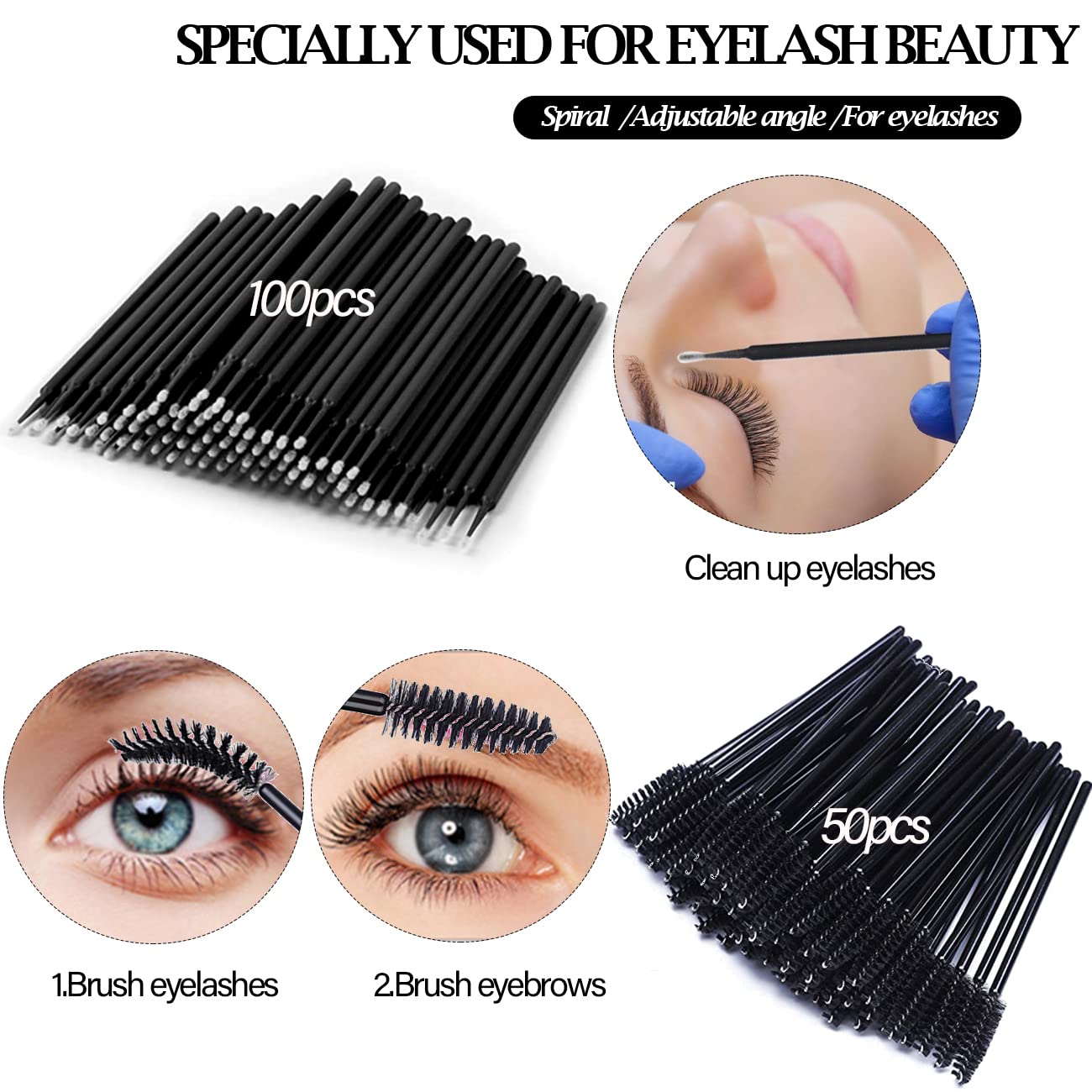 Lash Extension Kit for Beginners Lash Mannequin Head with Replaced Eyelids False Eyelashes Practice Eyelash Strips Facial Mister Tweezers Glue USB Fan Professional Set