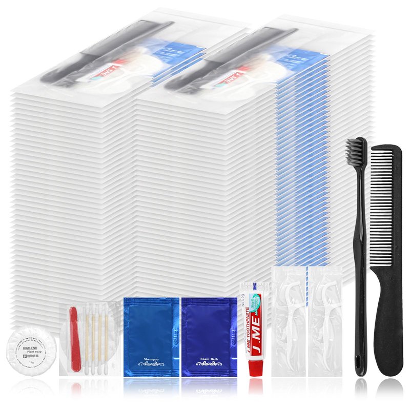 Hygiene Kit, Hygiene Kit Bulk, Individually Packed, The Travel Hygiene Kit Is Fully Equipped And Clean And Hygienic, Convenience Kits Suitable For Hotel, Camping, Home, Travel (50-PACK)