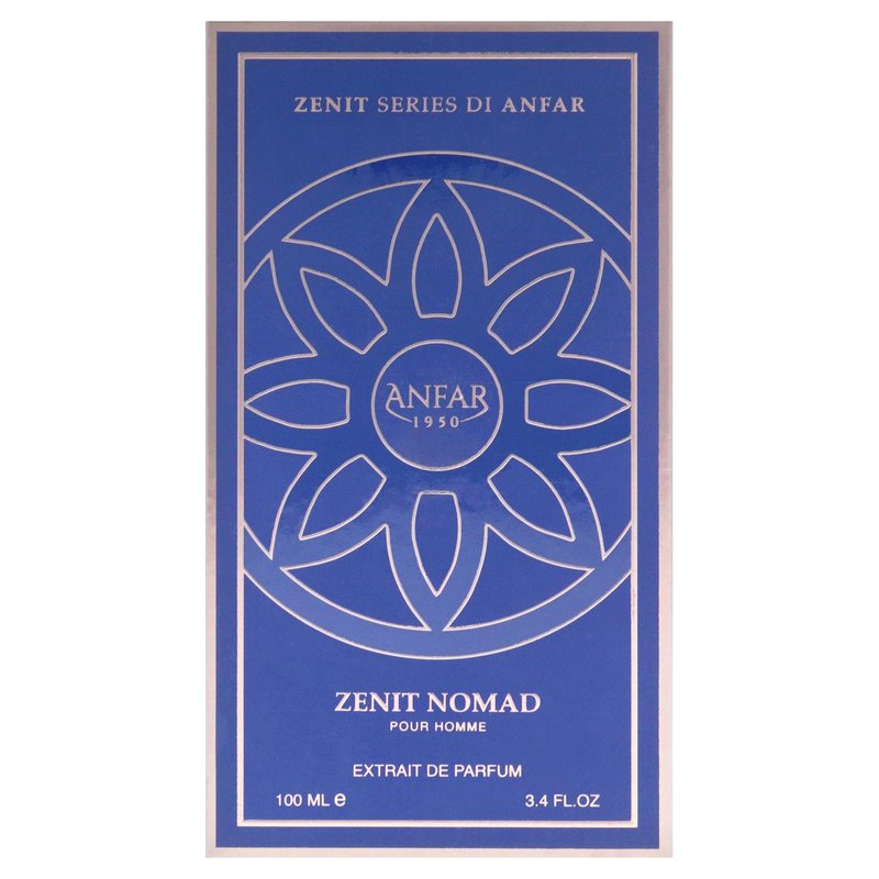Anfar Zenit Nomad for Men - 3.4 oz Extrait De Parfum Spray