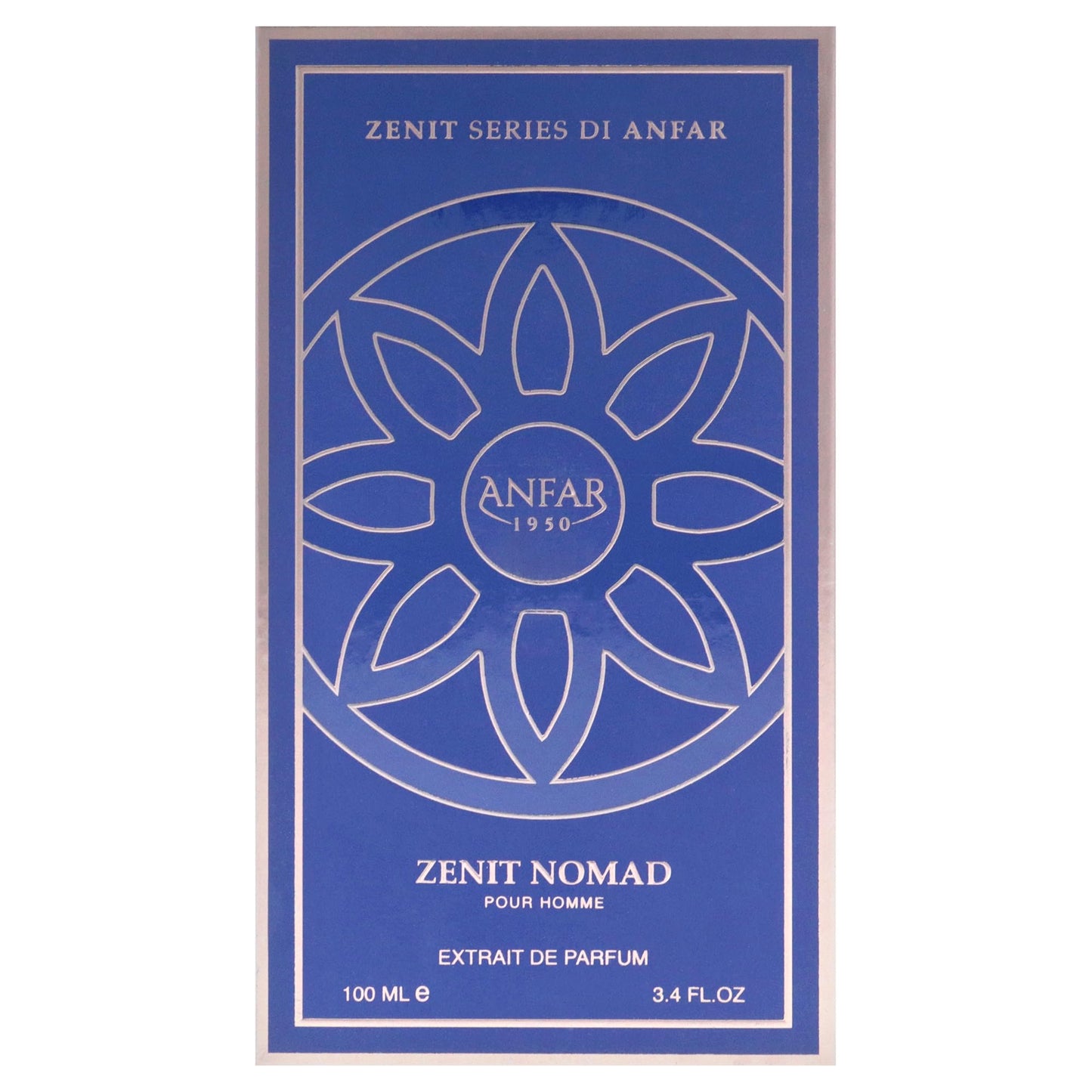 Anfar Zenit Nomad for Men - 3.4 oz Extrait De Parfum Spray