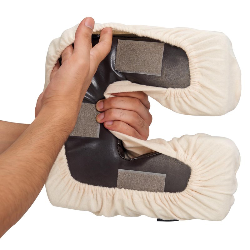 Master Massage Microfiber Face Cushion Cover 12 Piece Set Sand Color