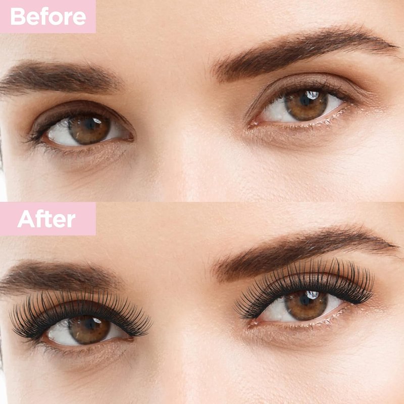 Lash Clusters - 72 Pcs DIY Individual False Eyelashes | Soft & Durable 8-16mm Mix for Home Makeup