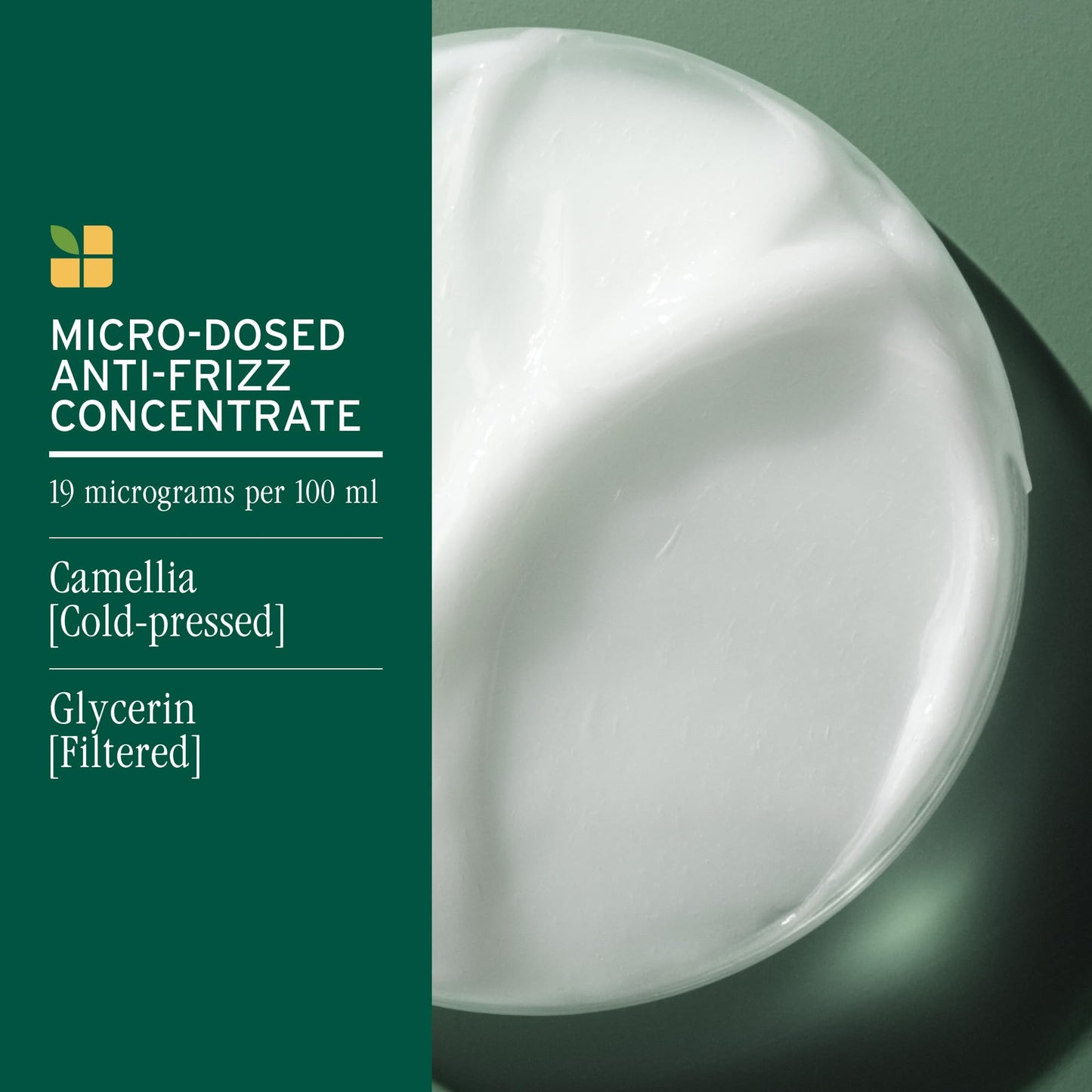 Biolage Smooth Proof Leave-In Cream - Frizz Control & Manageability, Anti-Frizz Leave-In, Infused with micro-dosed with Camellia Oil & Glycerin, Vegan & Paraben-Free