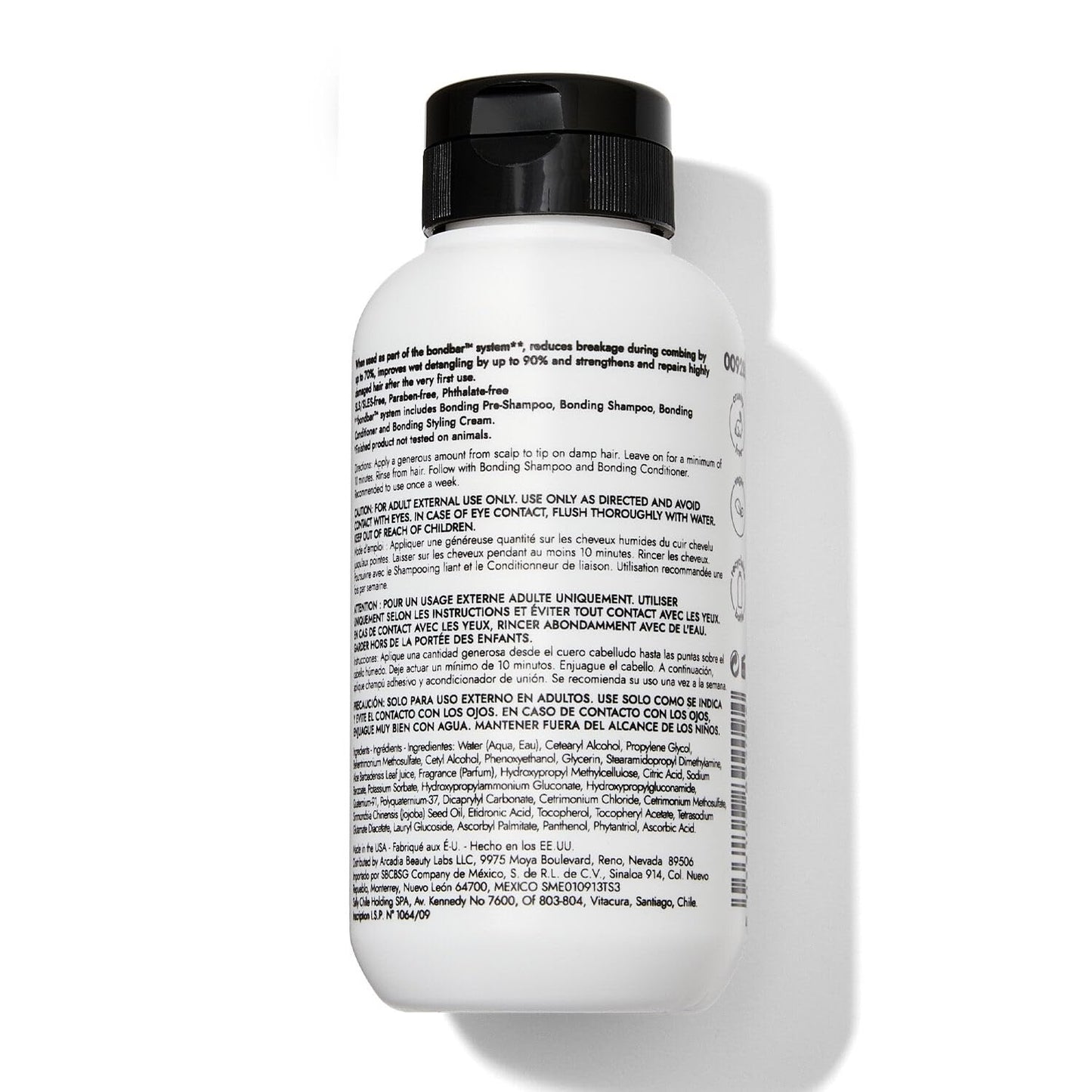 Bondbar PreShampoo Repair Treatment for Damaged Hair, Reduces Breakage & Frizz, Moisturizes & Adds Shine, Strengthens All Hair Types & Textures, Vegan, CrueltyFree, 4 Fl. Oz.