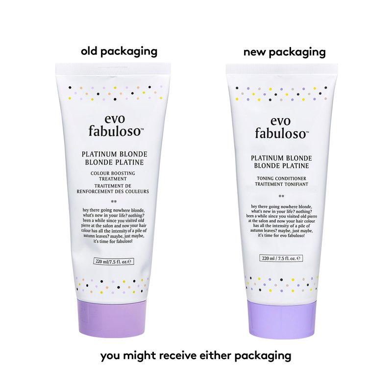 EVO Fabuloso Caramel Color Depositing Conditioner for Blonde Hair - Tones, Nourishes & Adds Shine - 7.4 fl oz