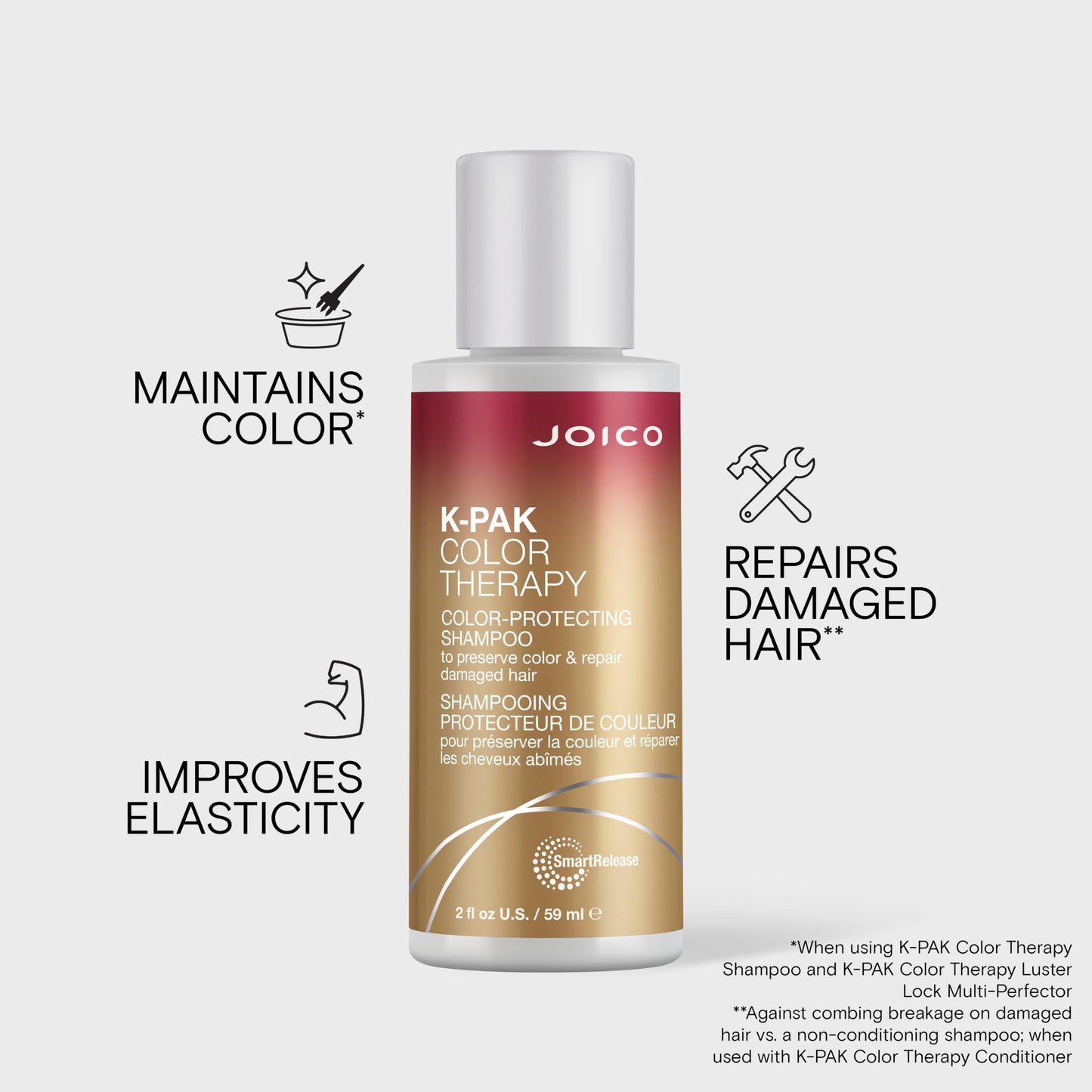 K-PAK Color Therapy Color-Protecting Shampoo 2 oz