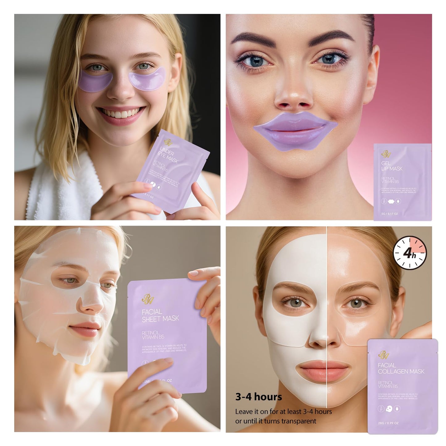 55 Pcs Mothers Day Gift for Mom, Face Sheet Masks Gift Basket Set for Women, Hydrating Skin Care Kit, Home Spa Kit Gift, Face Serum, Gel Eye Mask, Christmas, Birthday, Anniversary, Wife, Mom