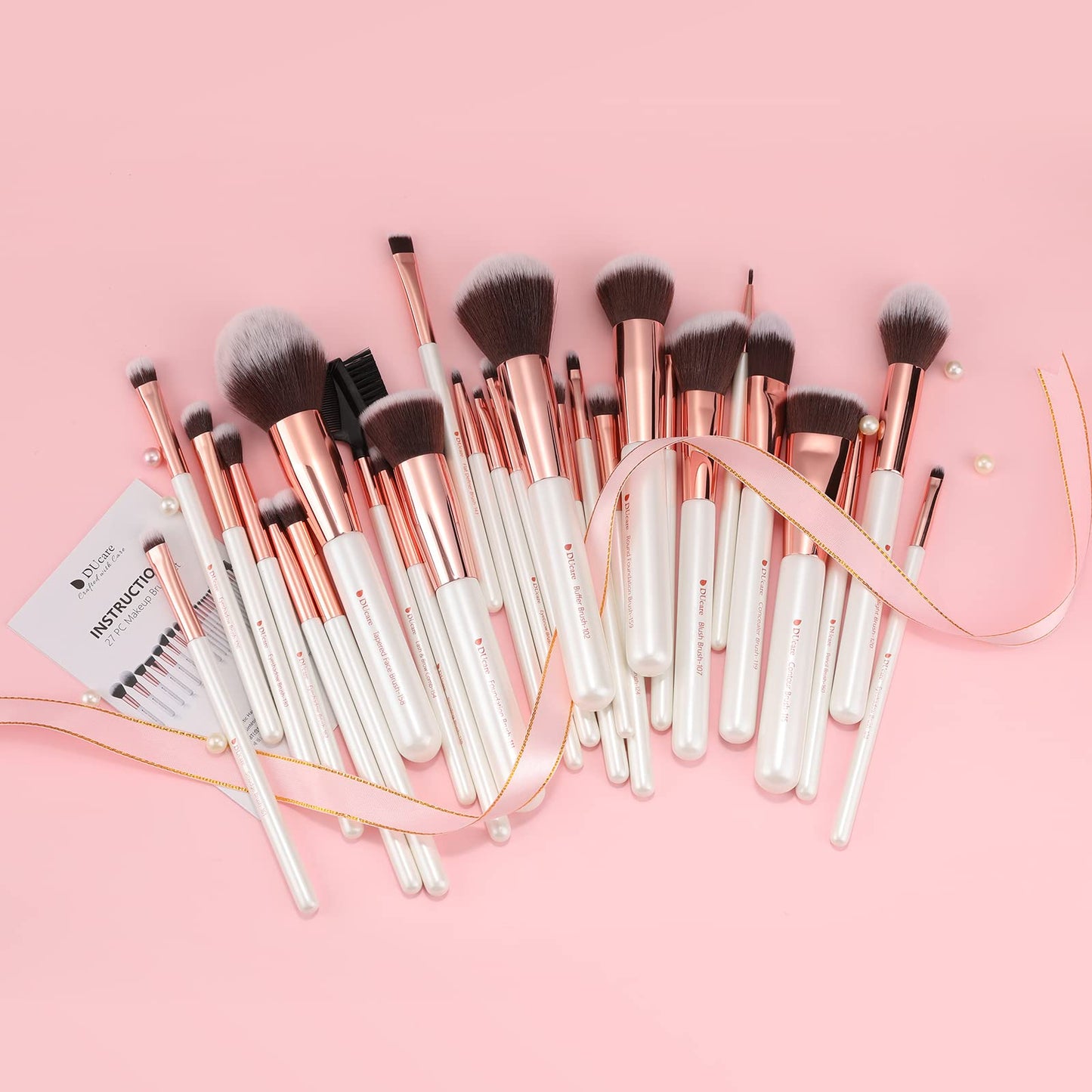 DUcare Makeup Brushes+Makeup Blender Sponge