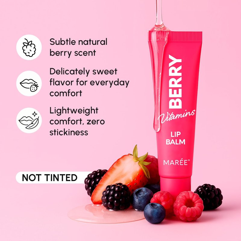 Hydrating Lip Balm | Moisturizing Lip Butter for Very Dry Lips - Nourishing Formula