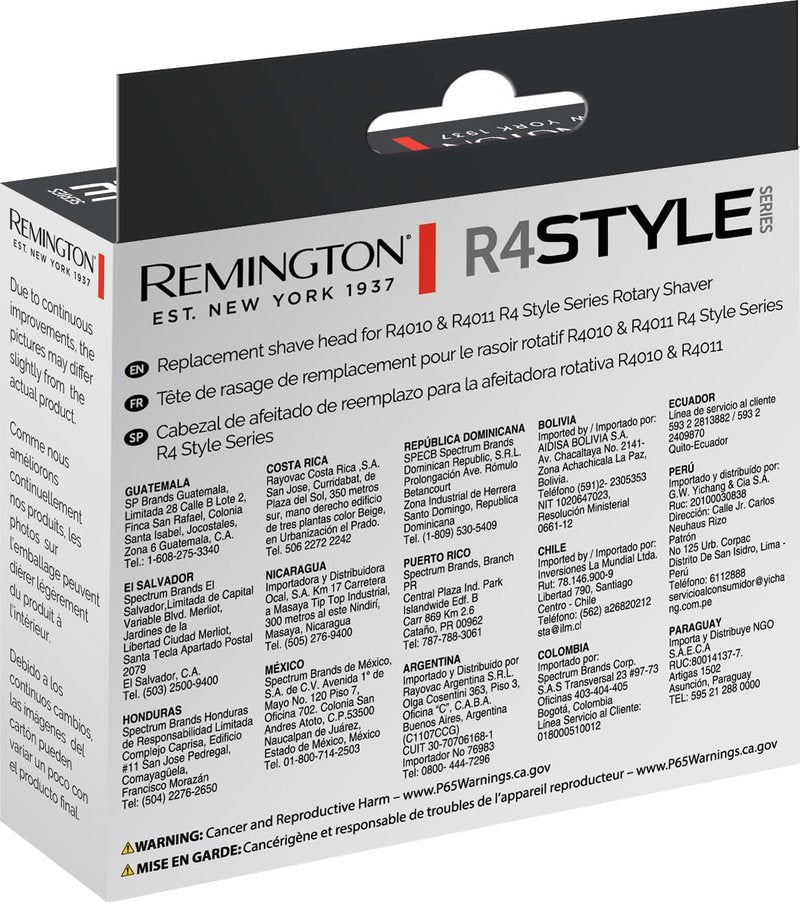 Remington Replacement Shaver Head Compatible with Remington R4 Style Series Rotary Shaver