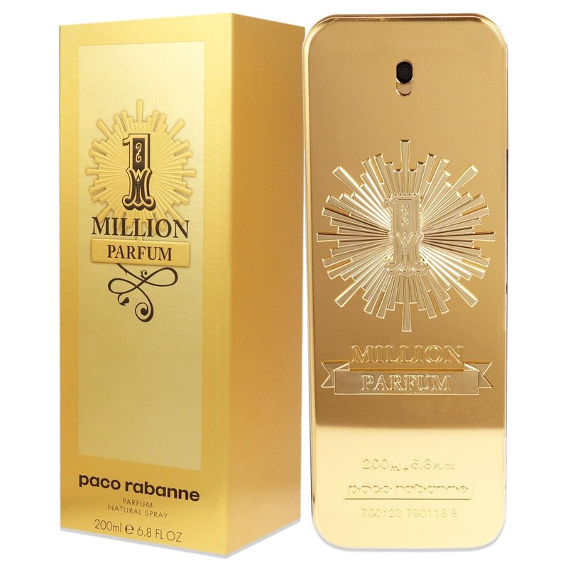paco rabanne 1 Million for Men Parfum Spray, Warm Spicy, 6.8 Oz