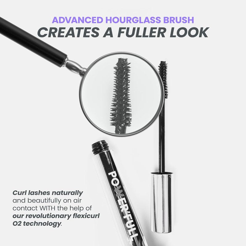 Wonderskin Black Mascara | Lengthening, Volumizing & Curling Formula for Stunning Lashes