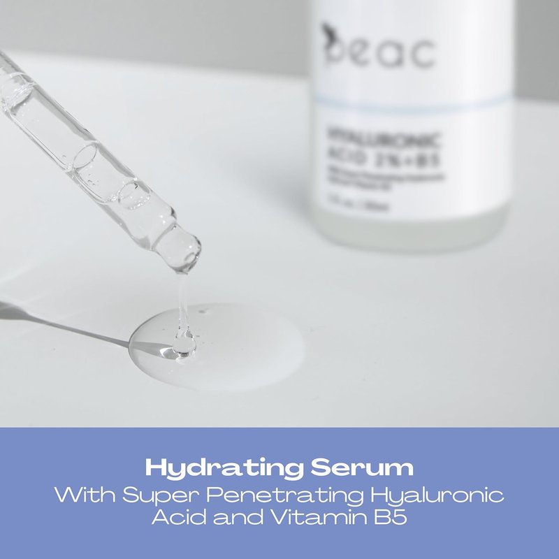 Hyaluronic Acid Serum 2% + B5 - Hydrating & Lightweight Moisturizer | 60ml for All Skin Types