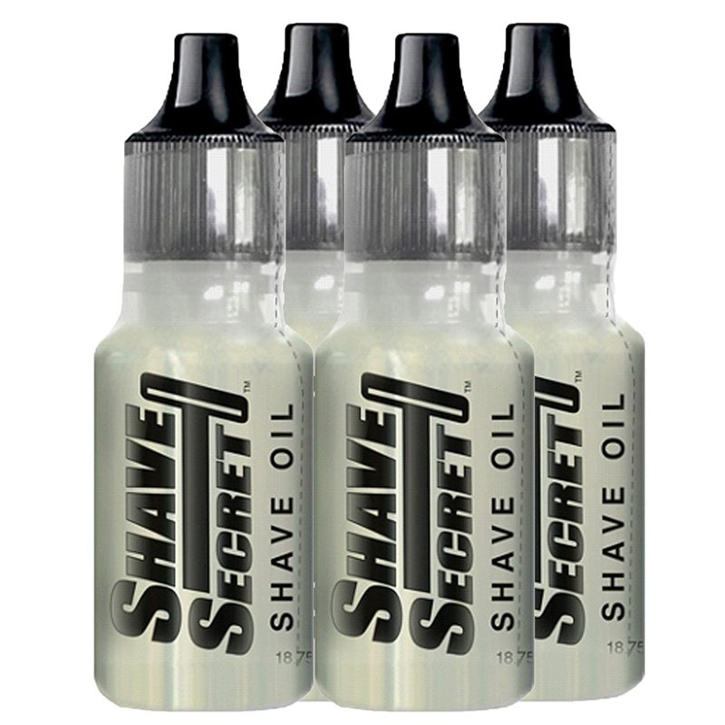 Shaving Oil for Men - Ultimate Smooth Shave Experience | 18.75ml (4 Pack)