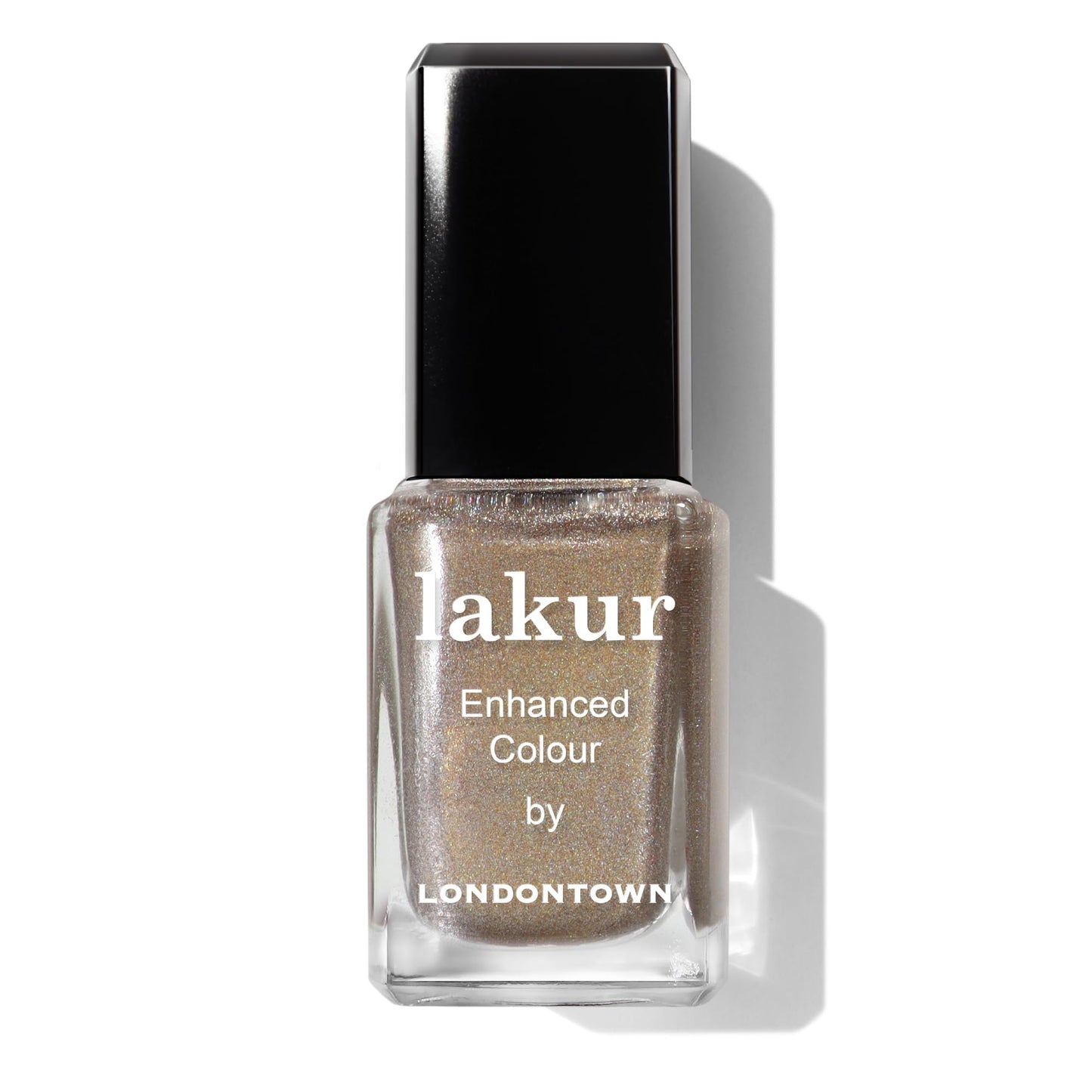 LONDONTOWN Lakur Nail Polish – Nude & Brown Shades, You're Golden, 0.4 Fl Oz, Long-Lasting, Streak-Free, Chip-Resistant | 21+ Free Non-Toxic Vegan Nail Color, Strengthens & Hydrates Nails