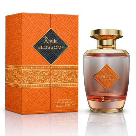 AHUJA Blossomy Eau De Parfum 3.4oz for Women – Long Lasting Floral Fragrance with Natural Tuberose and Jasmine – Luxurious, Fresh & Elegant Perfume