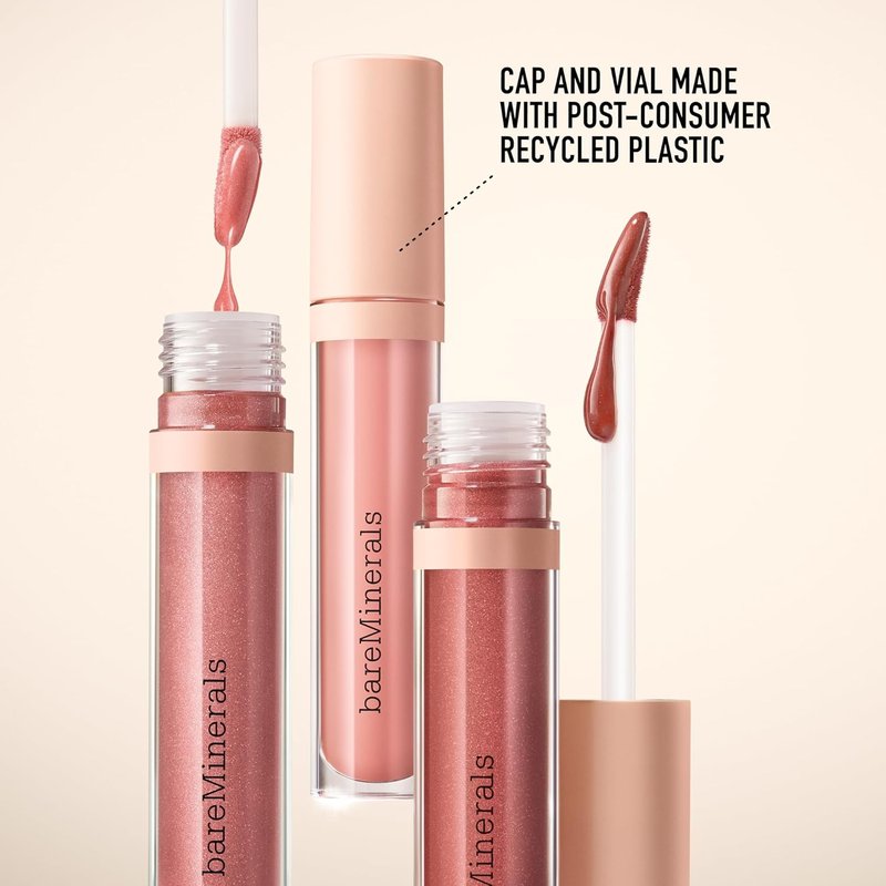 bareMinerals Mineralist Lip Gloss-Balm - Hydrating Sheer Glossy Lip Balm | Vegan, Non-Sticky Formula