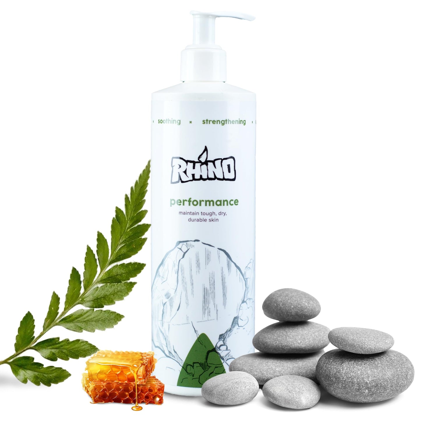 Rhino Performance Cream – Non-Aluminum Antiperspirant for Hands & Feet | Moisturizing & Skin-Friendly Formula