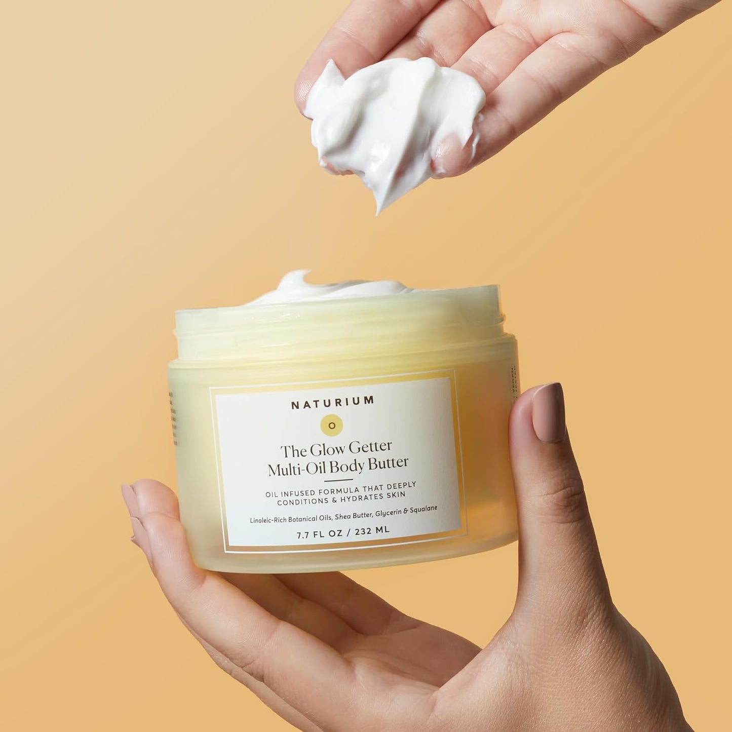 Naturium Whipped Multi-Oil Body Butter - Firming Cream & Moisturizer with Shea Butter | 7.7 fl oz