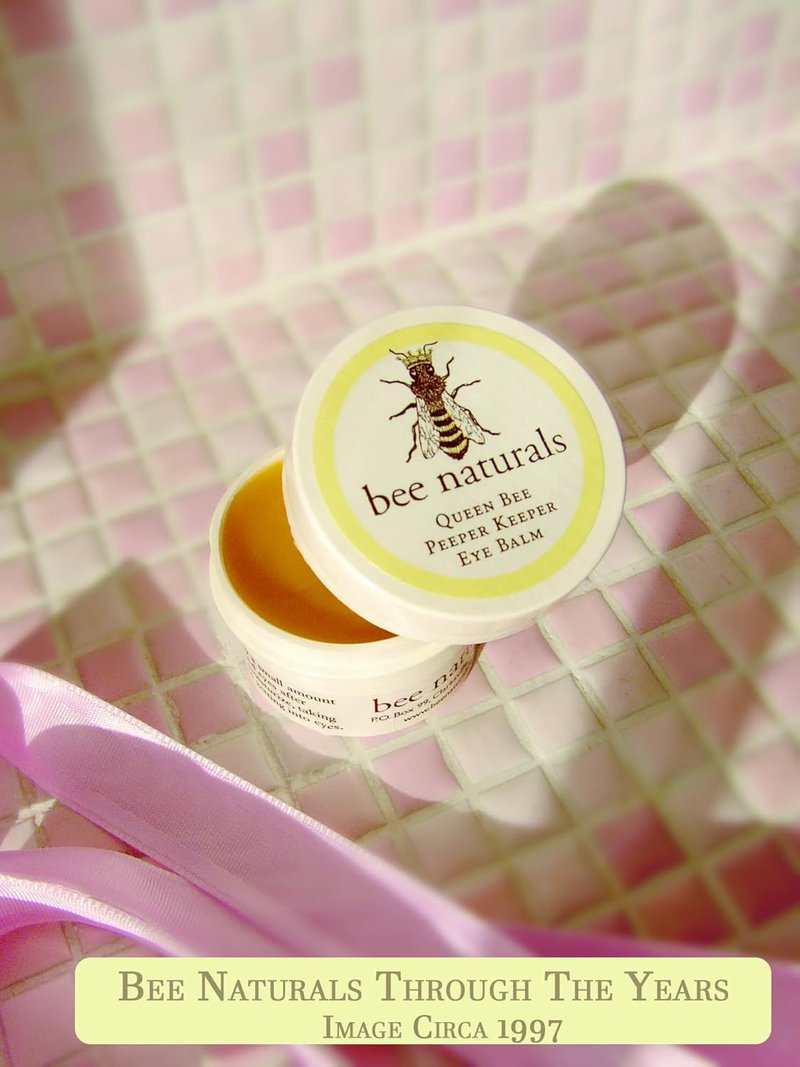 Bee Naturals Queen Eye Balm Duo - Soothing Eye Treatment with Vitamin E & Natural Oils | 2 Pack Gift Set
