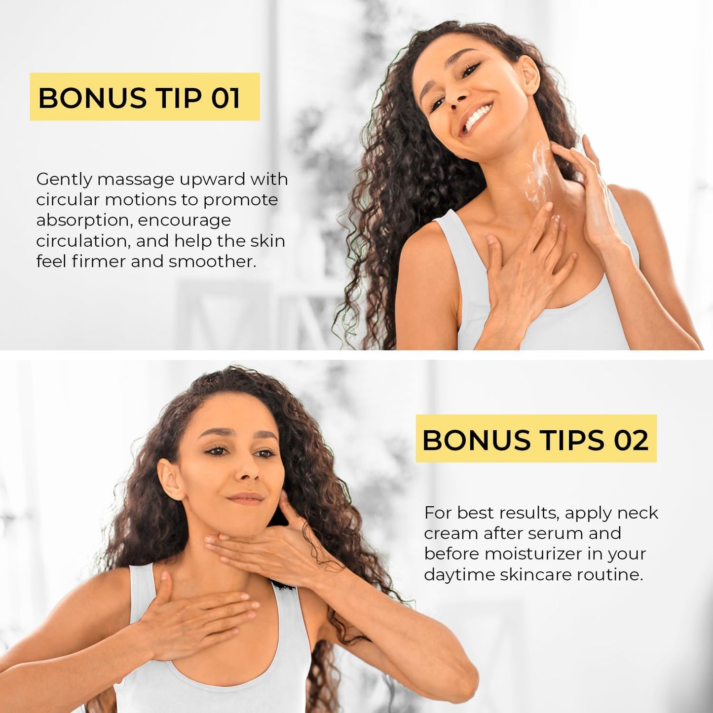 DERPHEA Neck Tightening Cream: Tighten and Lift Neck Cream For Tightening and Firming, Fine lines, Loose & Sagging On Face, Decollete & Other Skin Areas - 3.4 Fl Oz