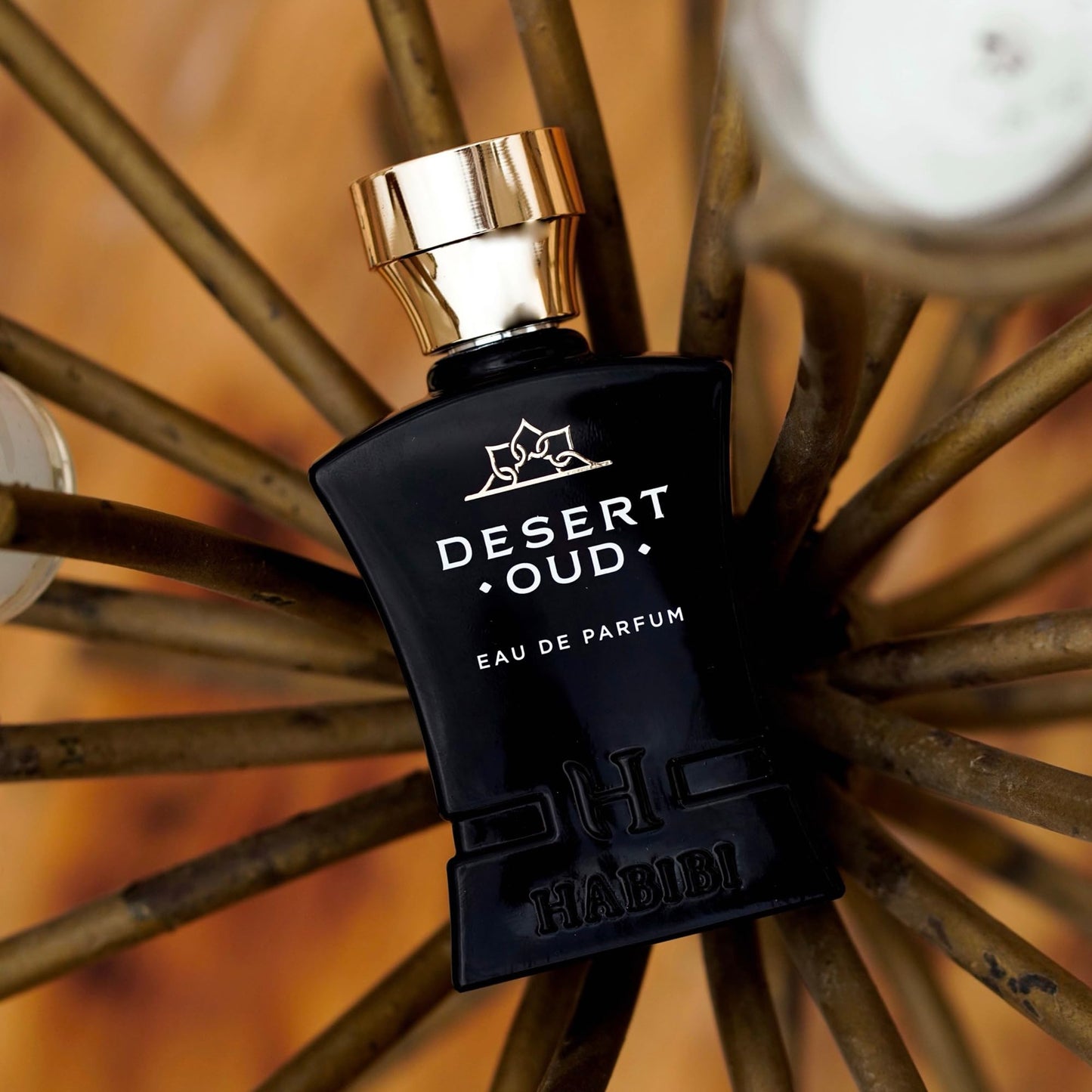 H HABIBI Desert Oud Perfume for Men - 2.5 oz (75ML) Long Lasting Arabian Cologne, Bold Floral Woody Men Perfume, Luxury Fragrance Gift for Special Occasions