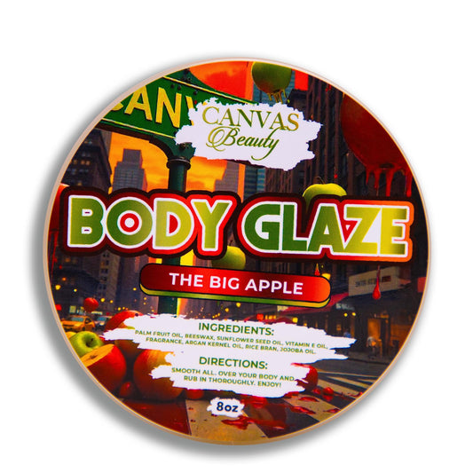 Canvas Beauty Body Glaze, Scent From Heaven – Sweet Cherries & Star Anise, Moisturizing Non-Greasy Body Butter for Women With Beeswax, Jojoba Oil, and Rice Bran for Soft and Glowy Skin