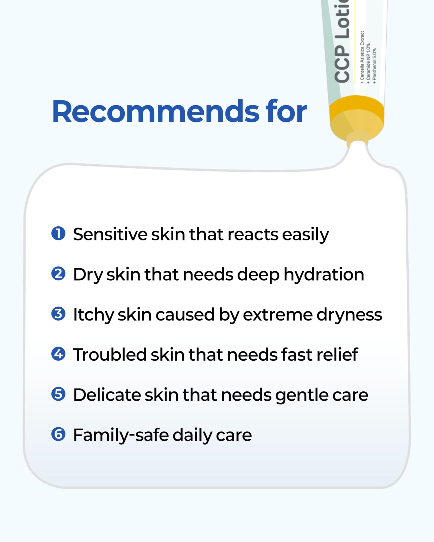 iBodle CCP Lotion, Hydrating Korean Skin Care, Deep Moisturizing, Soothing sensitive Itchy Skin with Centella Asiatica, Ceramide & Panthenol, Skin Barrier with Patented Ingredient 4.05 fl oz