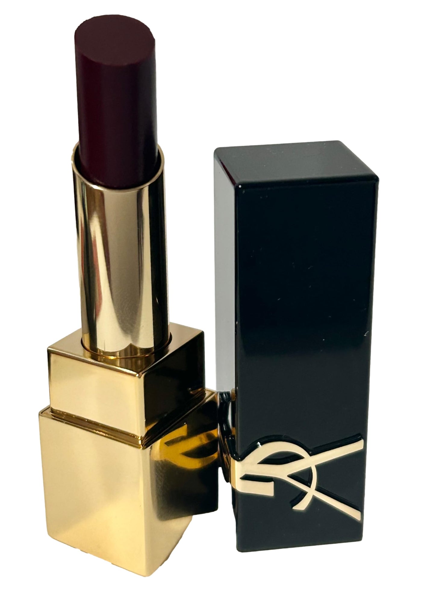 YVES SAINT LAURENT YSL Rouge Pur Couture THE BOLD Lipstick Color # 9 UNDENIABLE PLUM, 1 Count (Pack of 1), RED