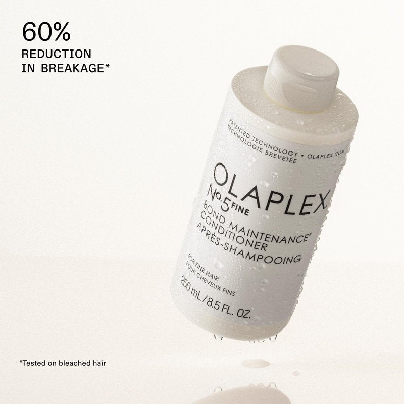 Bundle of Olaplex No.4FINE Bond Maintenance® Shampoo, Ultra-light(8.5 Fl Oz) + Olaplex Nº.5FINE Bond Maintenance® Conditioner (8.5 Fl Oz)