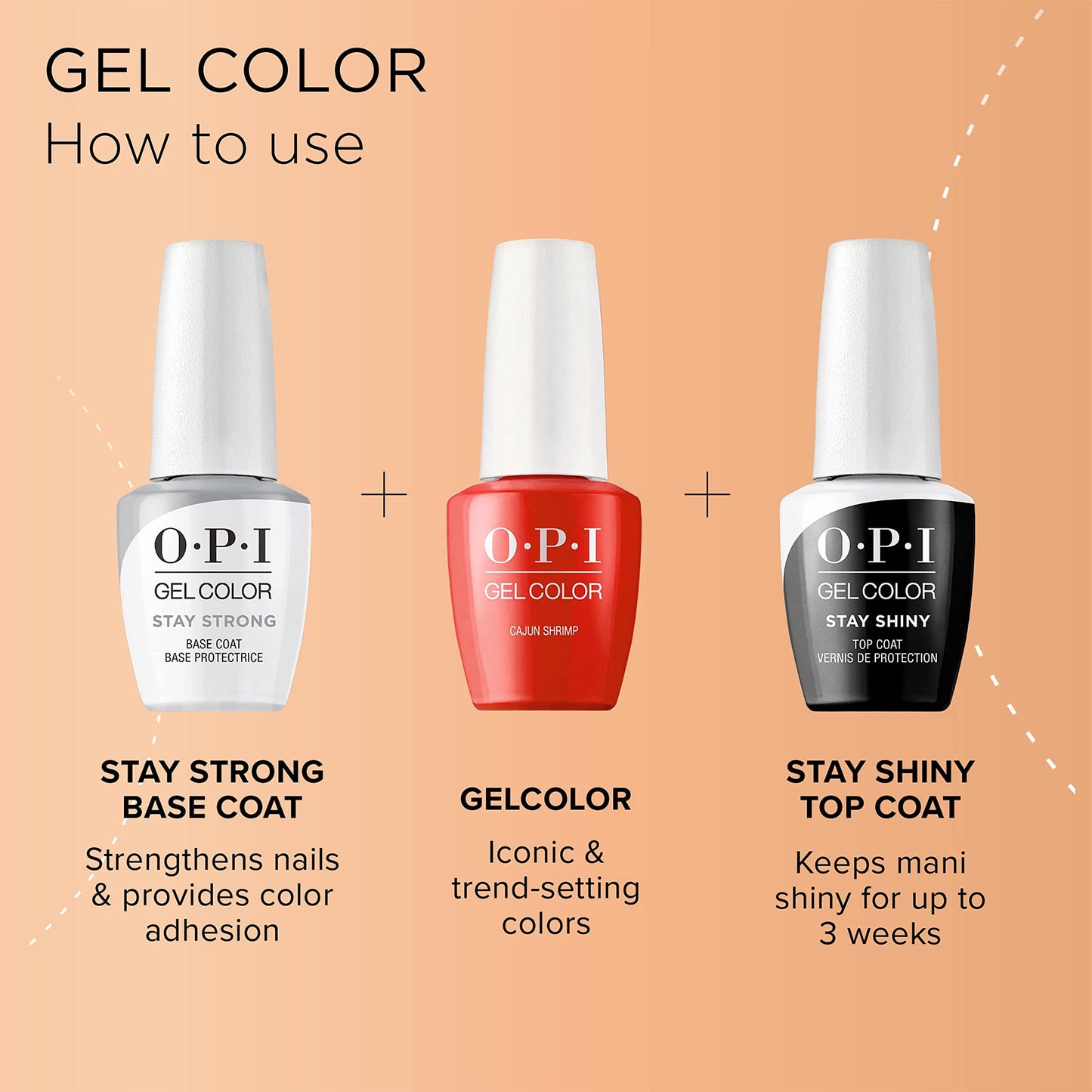 OPI GelColor, Suzi - The First Lady of Nails, Green Gel Nail Polish, Washington DC Collection, 0.5 fl oz