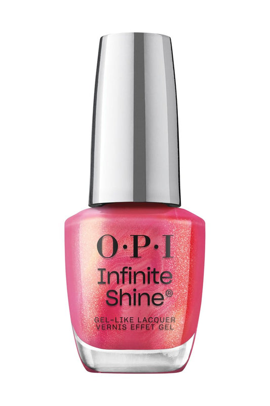 OPI Infinite Shine Good Redputation | Opaque Bright Red Pearl Long Wear Gel Like Nail Polish | Vegan, Long Lasting, Streak Free