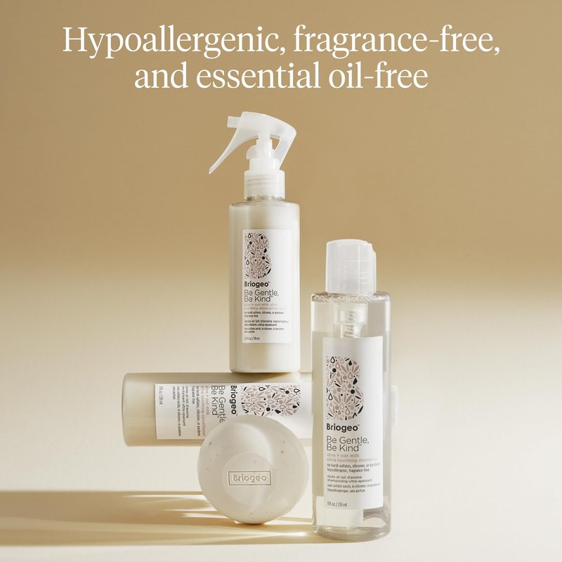 Briogeo Be Gentle, Be Kind Aloe + Oat Milk Ultra Soothing Conditioner | Fragrance-Free Conditioner for Sensitive Scalp & Hair | Silicone-Free | Vegan & Cruelty-Free | 8 fl oz