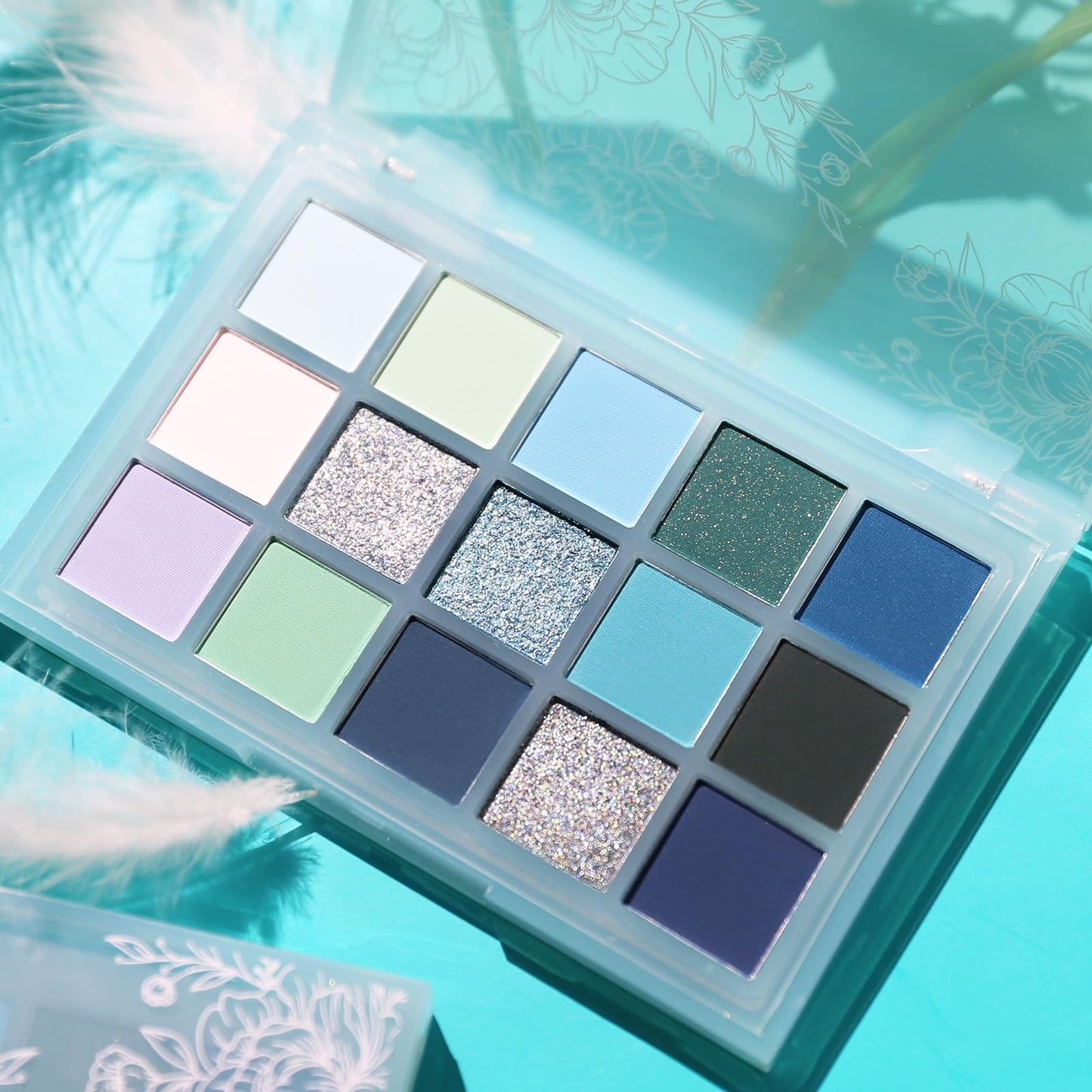 UCANBE 15 COLORS MAKEUP EYESHADOW