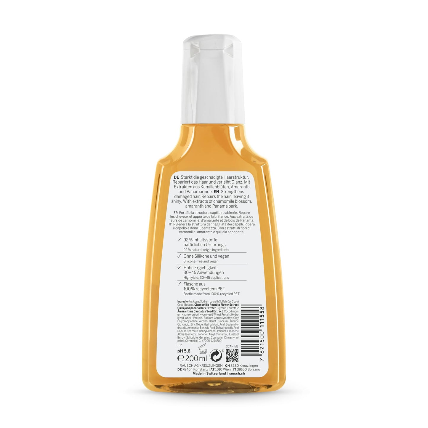 RAUSCH Chamomile-Amaranth Repair Shampoo 200 ml