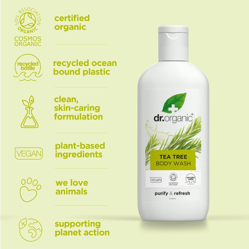 Organic Doctor Organic Tea Tree Body Wash, 8.5 fl.oz.