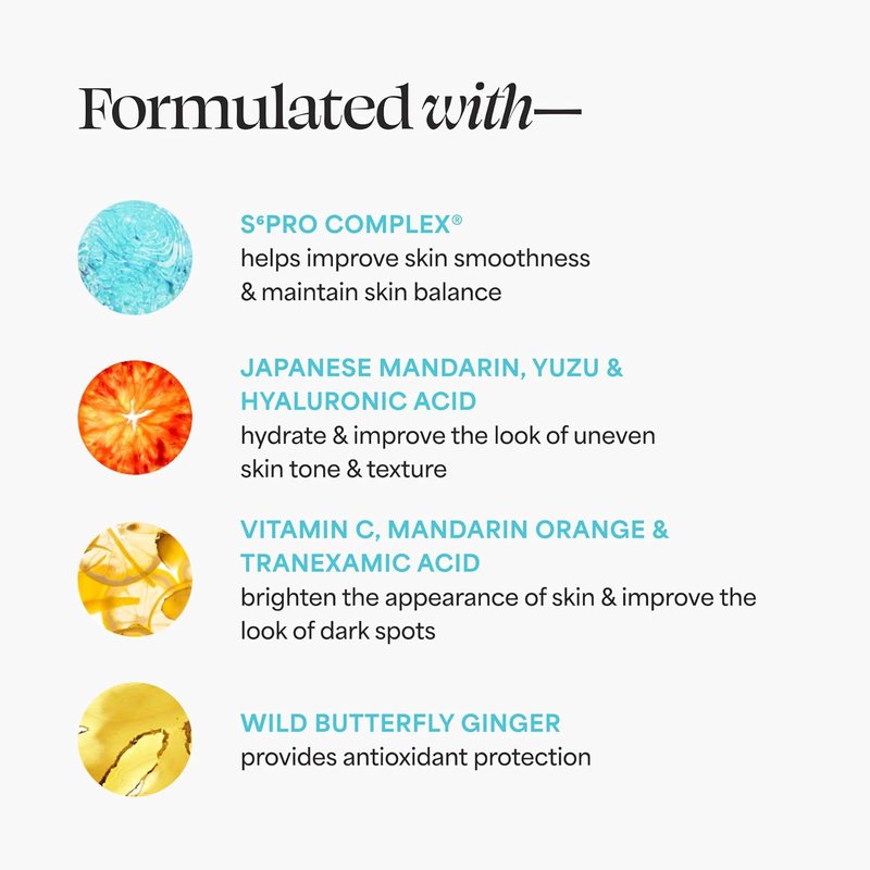 TULA Bright Start Vitamin C Antioxidant Moisturizer - Lightweight Gel Cream for Brightening & Hydration | 1.7 oz