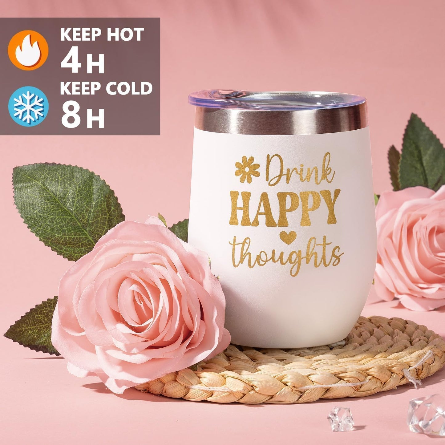 Mothers Day Birthday Gifts for Women Self Care Gift, Rose Spa Gift Baskets Bath Set Get Well Soon Care Package Easter Gifts for Women Mom Her Sister Friend Wife Grandma Teacher Nurse w/ Blanket