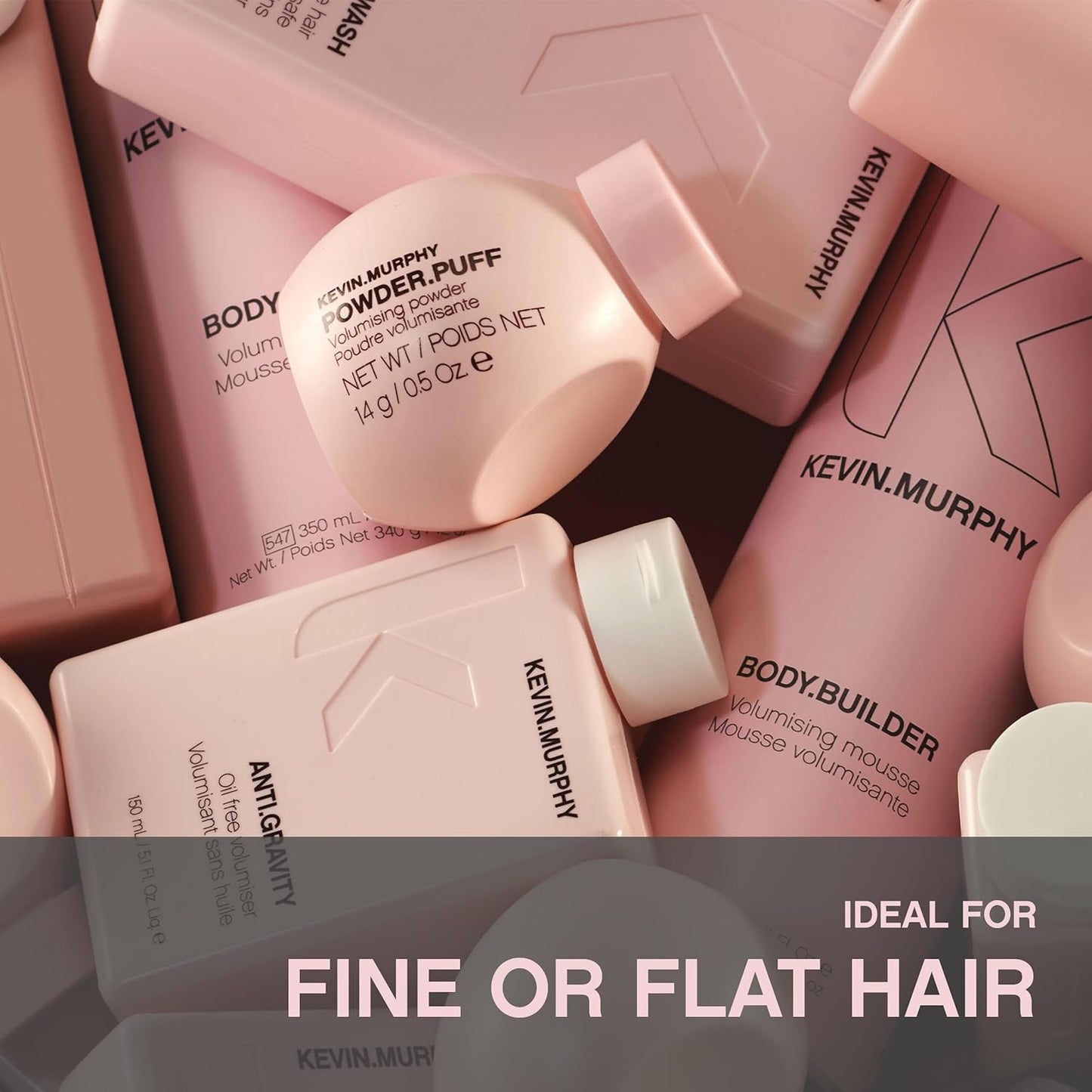 Kevin Murphy Volumising Powder | Powder Puff for Instant Volume - 0.5 Ounce