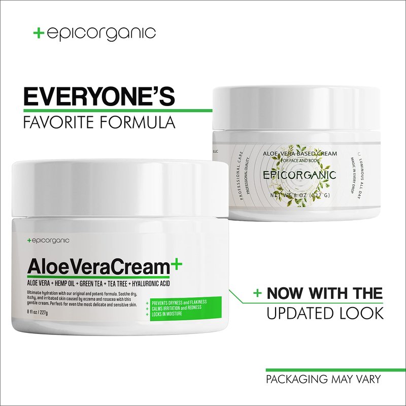 Epic Organicum Aloe Vera Moisturizing Face and Body Cream