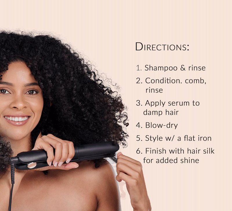 Mixed Chicks Straightening Serum - Thermal Protection, 4 fl.oz. / 120ml