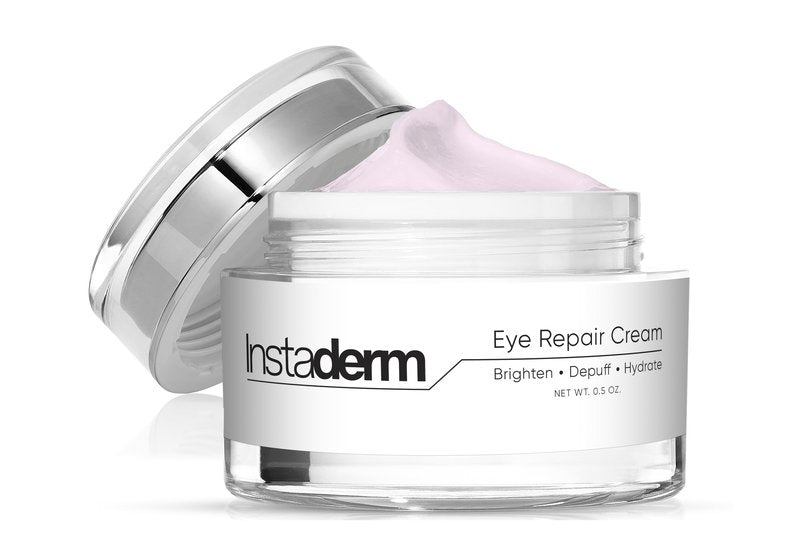 Instaderm Eye Repair Cream Reduces the Appearance of Dark Circles, Puffiness, Under Eye Bags, Fine Lines & Wrinkles, Anti-Aging Formula with Niacinamide Visibly Smooth, & Hydrate the Skin.