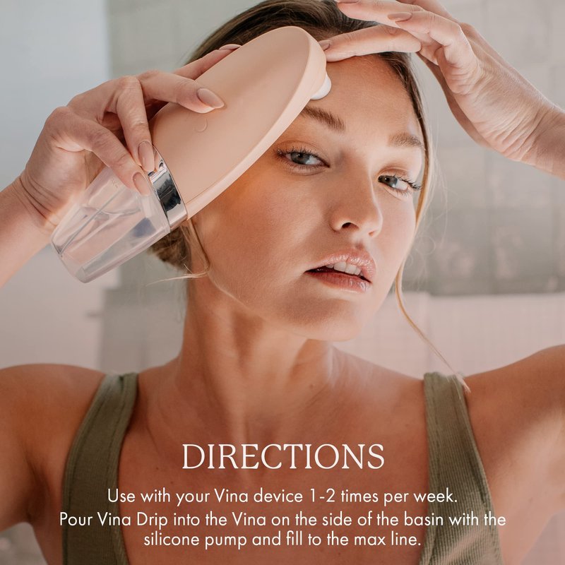 Vanity Planet Vina Drip Hydrating Facial Serum - Maximize Hydration for A Radiant Glow - Cleanses, & Exfoliates Skin to Unclog Pores, Detoxify, & Reduce Fine Lines - Paraben-Free & Phthalates Free