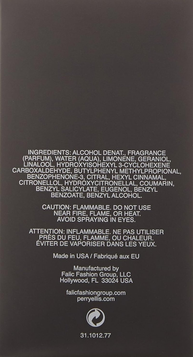 Perry Ellis Night Eau de Toilette Spray for Men - 3.4 Ounce | Sophisticated Fragrance